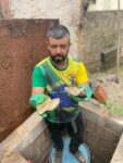 Desentupimento de rede sanitária